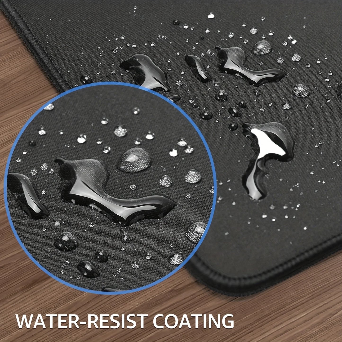 1PC Large Mouse Pad, Office Gaming Table Mat, Non-Slip Rubber Base Washable Mouse Pad for Work, Gaming and Office